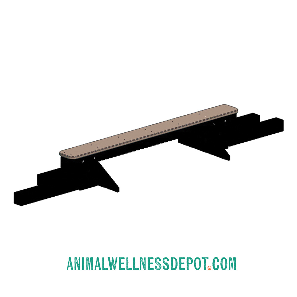 Animal-Wellness-Depot-Gyms-For-Dogs-Jump-Balance-Beam-Nutmeg2 - Animal Wellness Depot